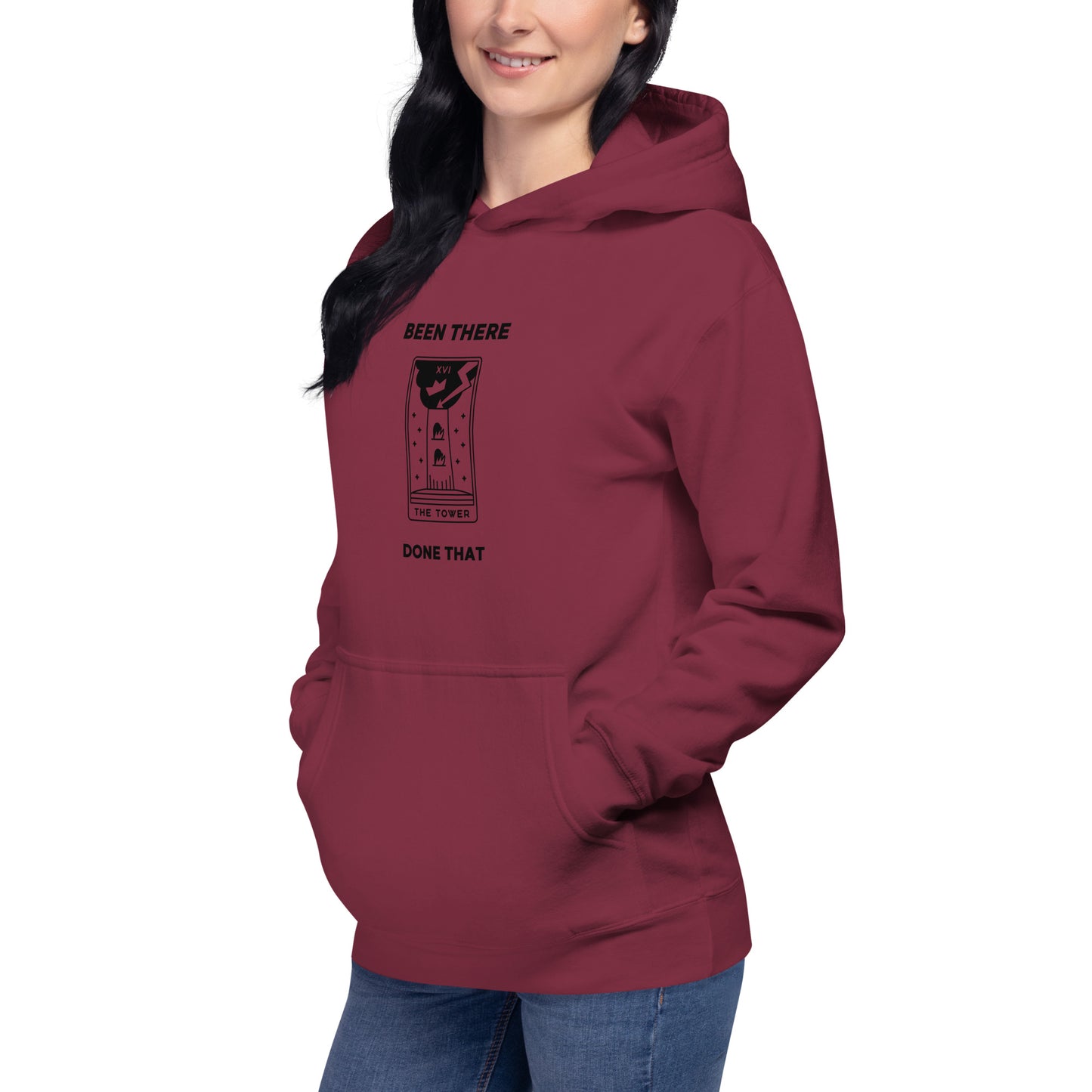 Been there, done that. Tower moment, Unisex Hoodie